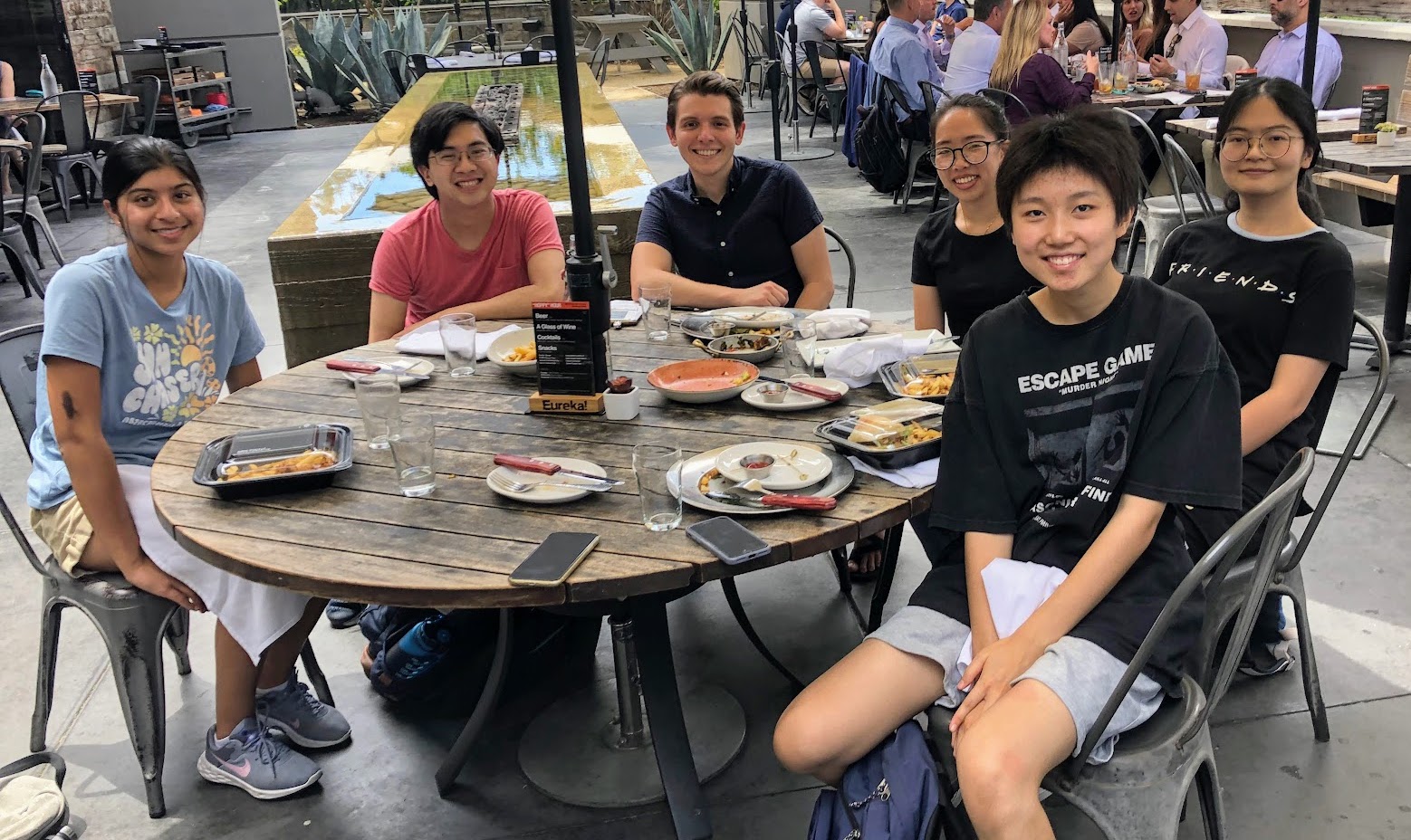 The group, circa 2022