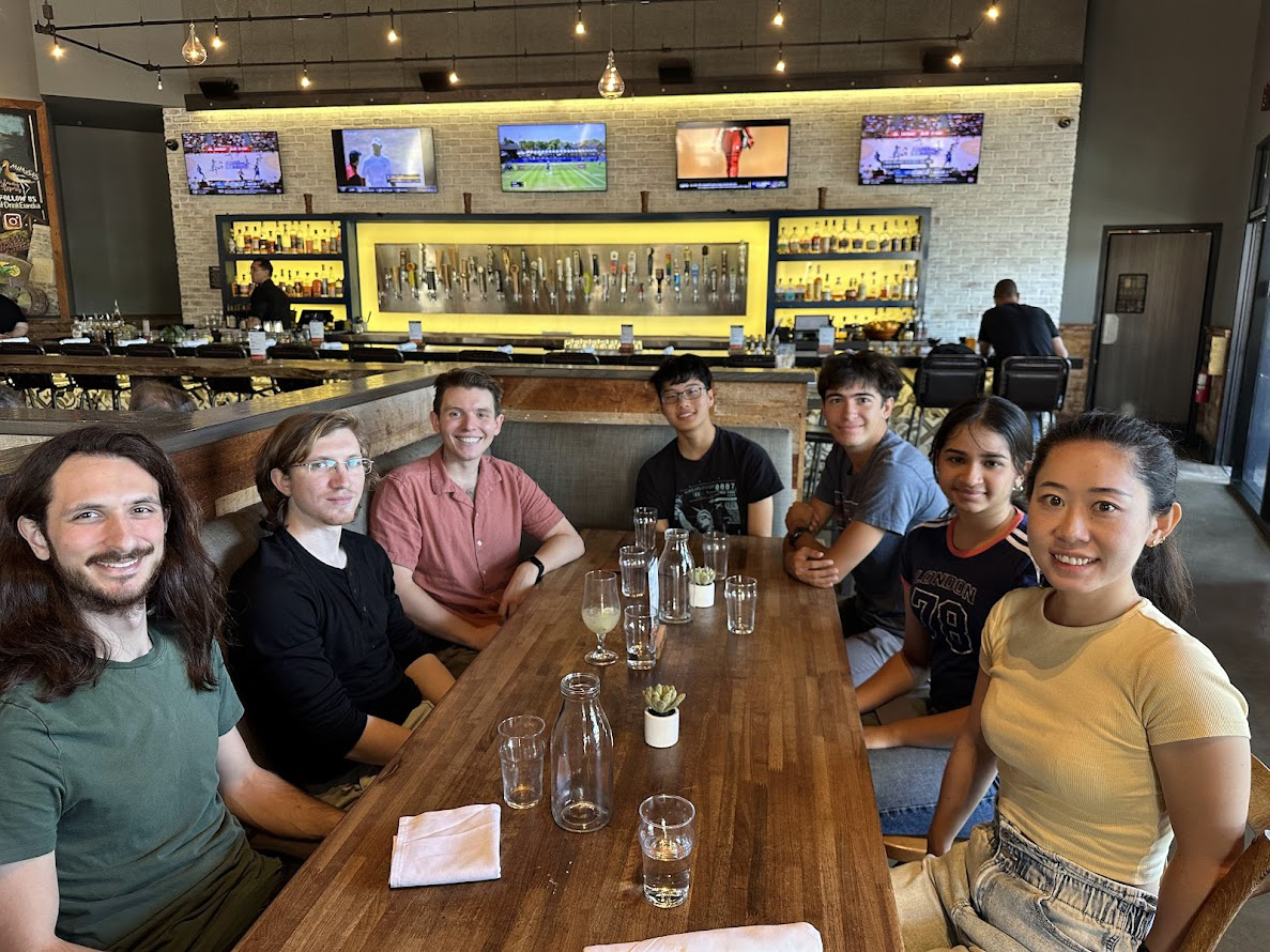 The group, circa summer 2024